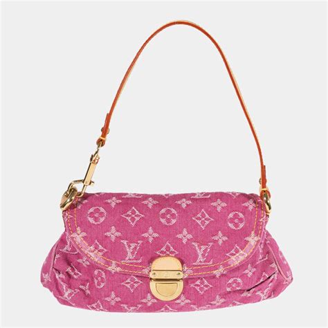 lv denim bag pink|lv denim pleaty.